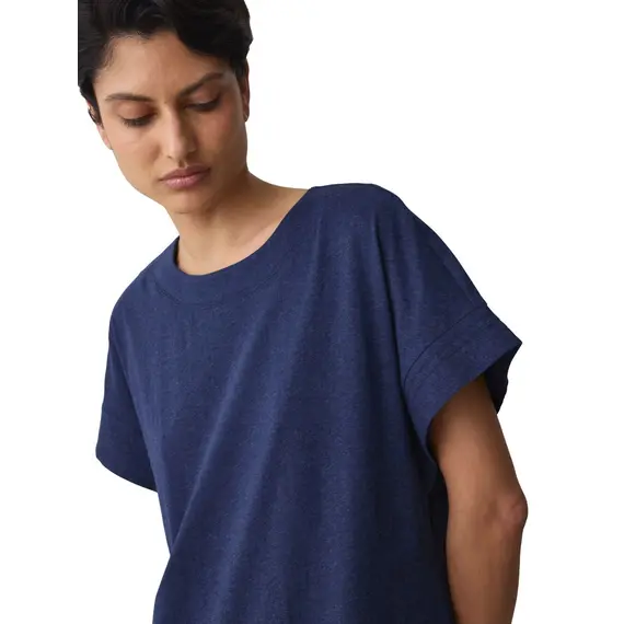 Koszula nocna z bawełny Triumph Nightdresses NDK SSL 08 – Granatowa, Kolor: granat, Rozmiar: 40, 3 image