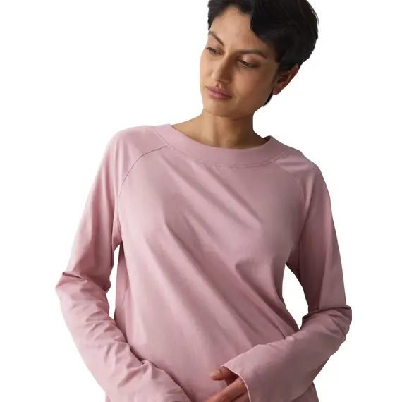 Bluzka damska z długim rękawem Triumph Mix & Match Top LSL – Granatowa, Kolor: blady róż, Rozmiar: 42, 3 image