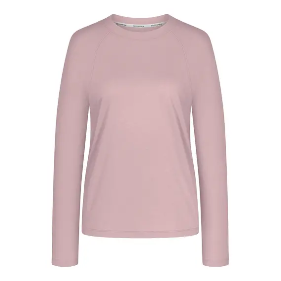 Bluzka damska z długim rękawem Triumph Mix & Match Top LSL – Granatowa, Kolor: blady róż, Rozmiar: 42, 5 image