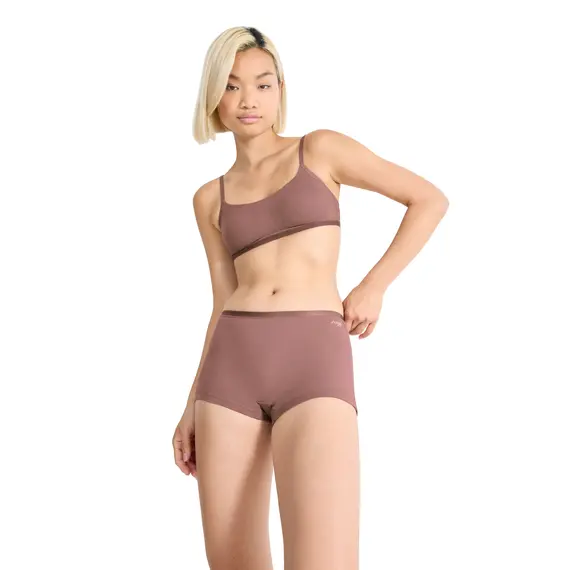 Majtki Damskie Sloggi GO Daily Cotton Short brązowe, Kolor: brązowy, Rozmiar: S, 5 image