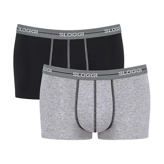 Sloggi men Start Hipster C2P, Kolor: czarny/szary, Rozmiar: XL