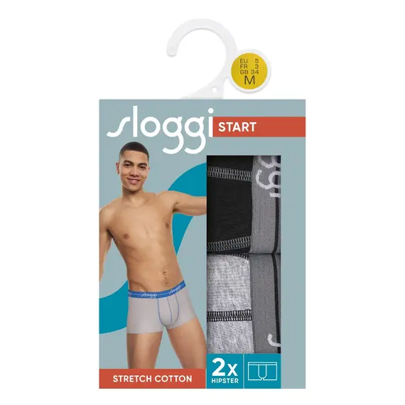 Sloggi men Start Hipster C2P, Kolor: czarny/szary, Rozmiar: XL, 7 image