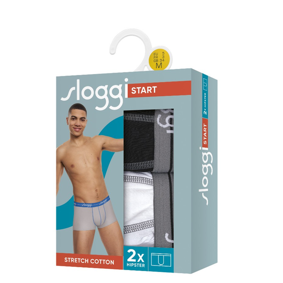 Sloggi men Start Hipster C2P, Kolor: biały/czarny, Rozmiar: XXL, 4 image