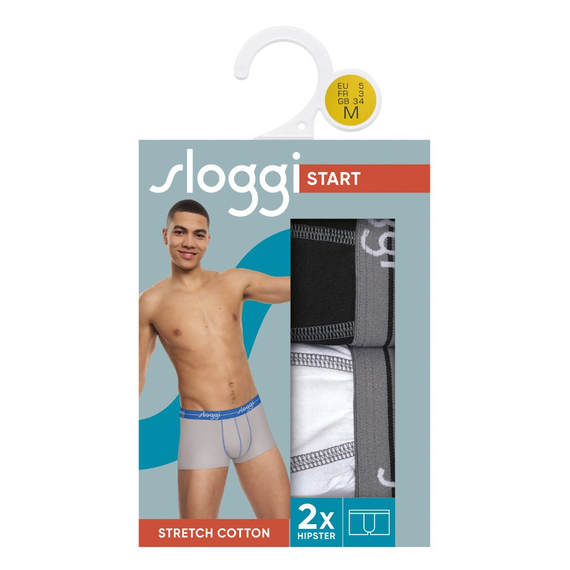 Sloggi men Start Hipster C2P, Kolor: biały/czarny, Rozmiar: XXL, 5 image