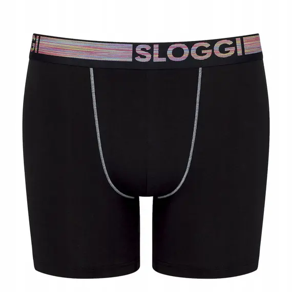 2 x Majtki Sloggi Men GO ABC Natural Short 2P, Kolor: czarny, Rozmiar: L, 6 image