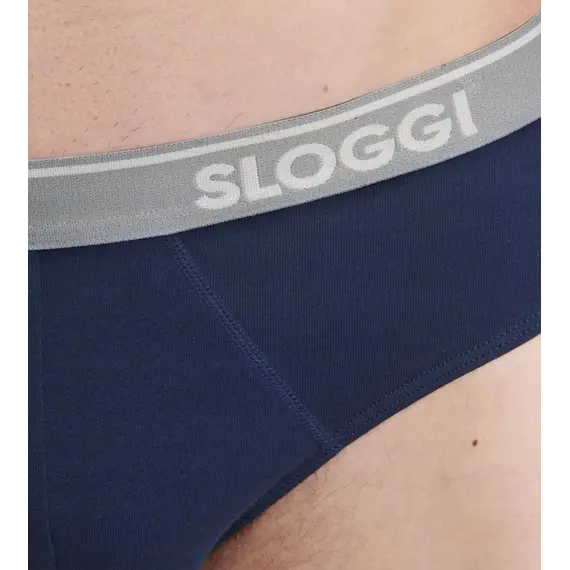 2 x Majtki Sloggi Men GO ABC Midi 2P, Kolor: granatowy, Rozmiar: S, 2 image