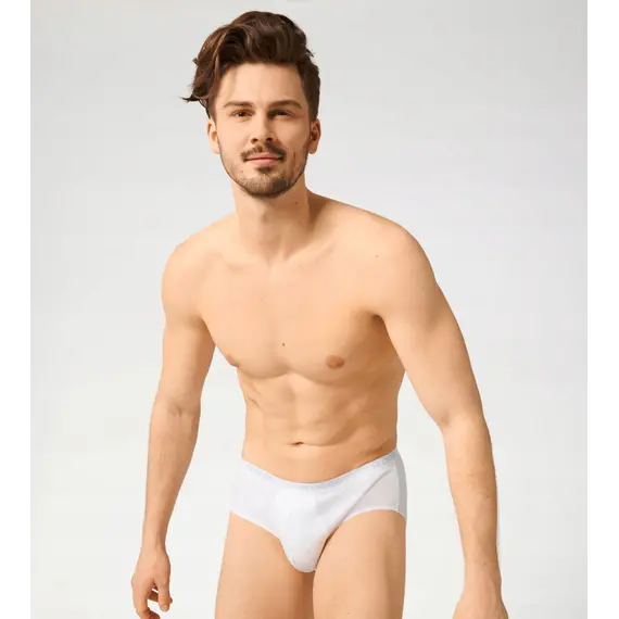 2 x Majtki męskie Slipy Sloggi men Basic Midi 2P, Kolor: biały, Rozmiar: M, 2 image