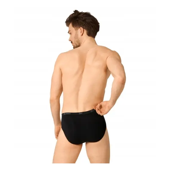 2 x Majtki męskie Slipy Sloggi men Basic Midi 2P, Kolor: czarny, Rozmiar: XL, 3 image