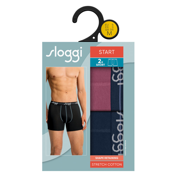 Sloggi men Start Short C2P, Kolor: wielokolorowy M021, Rozmiar: XL, 9 image