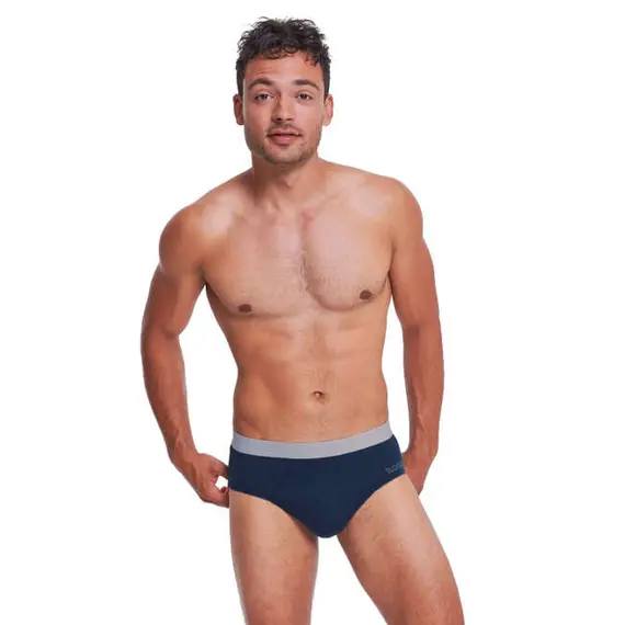 2 x Majtki męskie sloggi men GO ABC 2.0 Brief 2P, Kolor: granatowy, Rozmiar: XL, 2 image