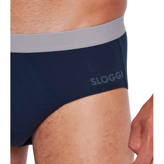2 x Majtki męskie sloggi men GO ABC 2.0 Brief 2P, Kolor: granatowy, Rozmiar: XL, 4 image