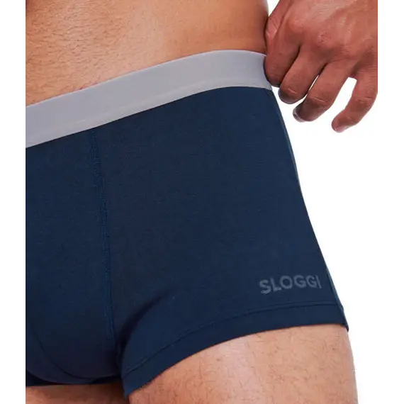 2 x Majtki męskie sloggi men GO ABC 2.0 Hipster C2P, Kolor: granatowy, Rozmiar: XXL, 4 image