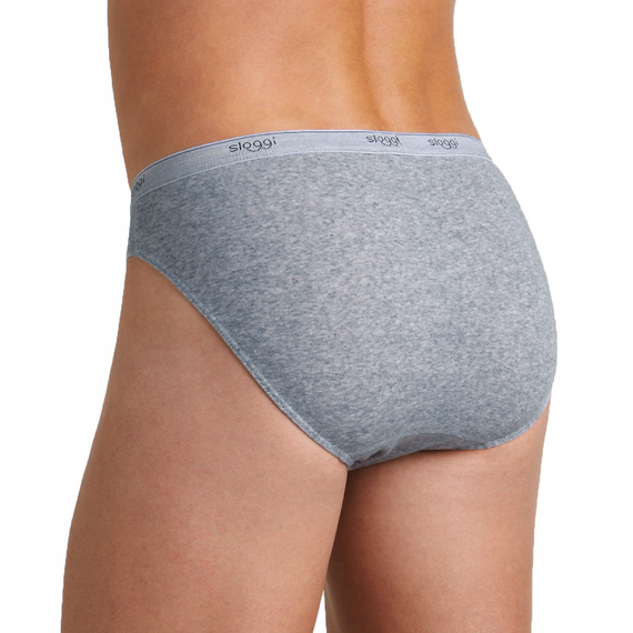 Klasyczne slipy z bawełny Sloggi Men Basic Mini szary, Kolor: szary, Rozmiar: XL, 2 image
