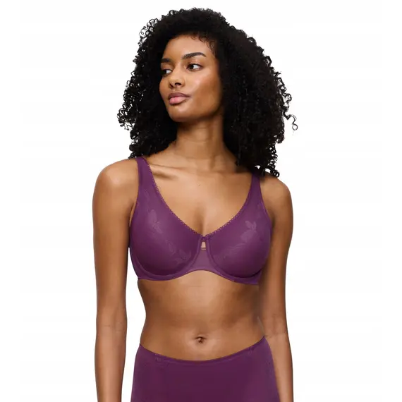 Triumph biustonosz Wild Rose Sensation W01, Kolor: fioletowy, Rozmiar: 85G