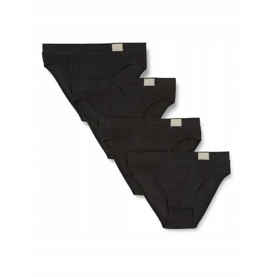 4 x Majtki Sloggi Men GO Natural Brief C4P, Kolor: czarny, Rozmiar: XL