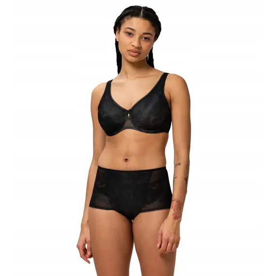 Triumph majtki wyszczuplające Wild Rose Sensation Maxi, Kolor: czarny, Rozmiar: 42, 5 image
