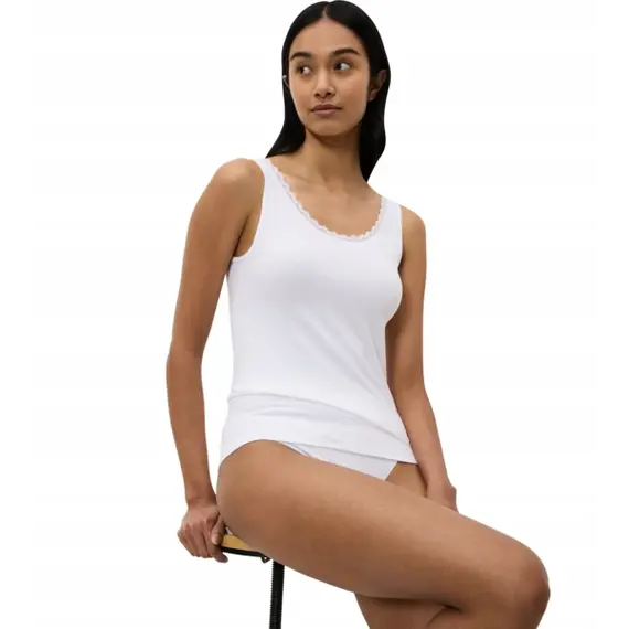 Koszulka Triumph Feel of Cotton Tank Top, Kolor: biały, Rozmiar: 36, 3 image