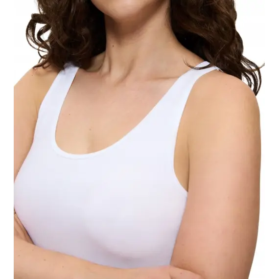 Triumph Sense of Cotton Tank Top, Kolor: biały, Rozmiar: 40, 5 image