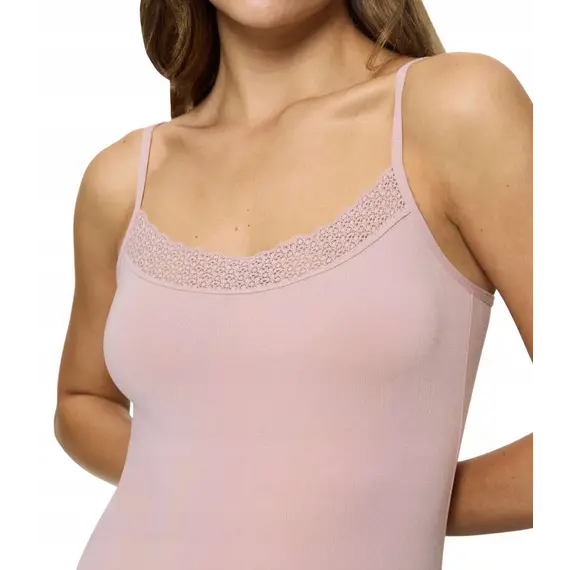 Triumph koszulka damska Feel of Modal Spaghetti Top, Kolor: różowy, Rozmiar: S, 3 image