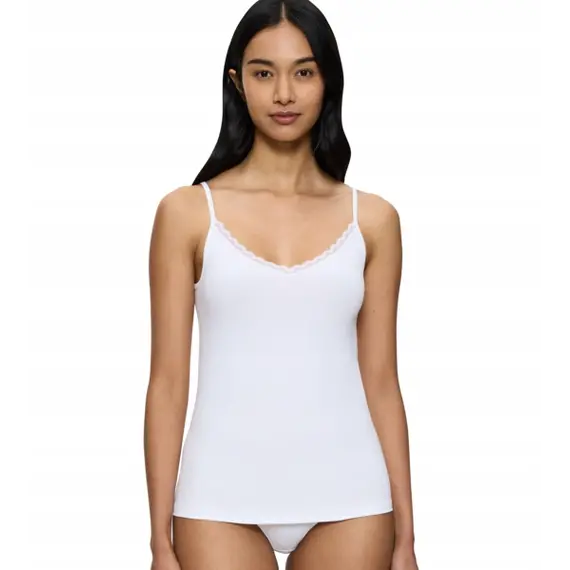 Triumph Feel of Cotton podkoszulka damska na ramiączkach, Kolor: biały, Rozmiar: 36
