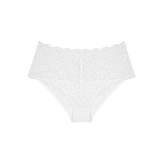 Wyższe majtki koronkowe Triumph Amourette 300 Maxi X, Kolor: biały, Rozmiar: 42, 9 image