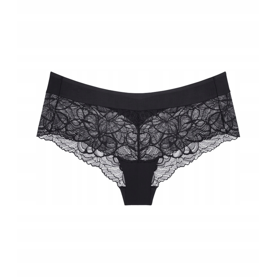 Triumph majtki damskie Body Make-up Illusion Lace Shorty, Kolor: czarny, Rozmiar: 40, 4 image