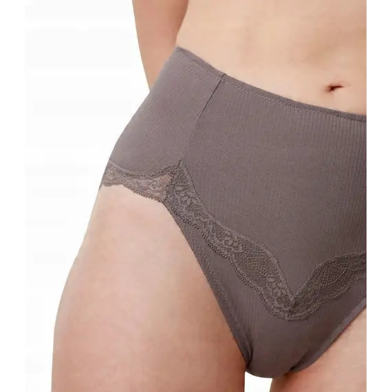 Triumph Natural Spotlight Maxi EX majtki damskie, Kolor: szary, Rozmiar: 38, 3 image