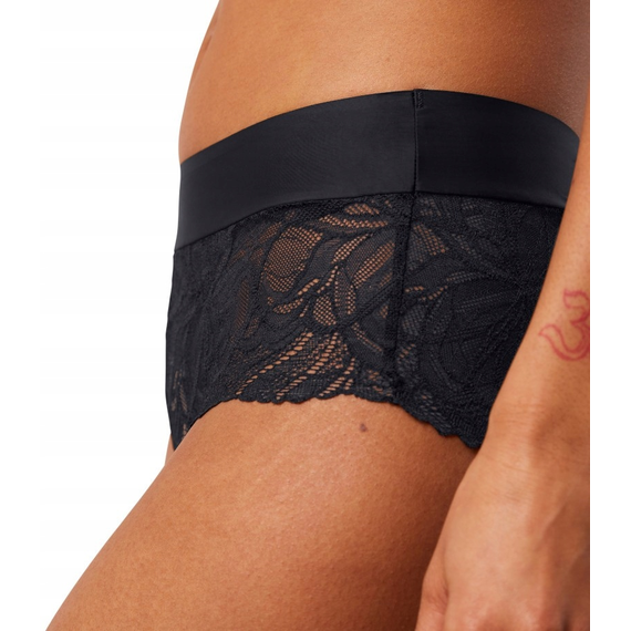 Triumph majtki damskie Body Make-up Illusion Lace Shorty, Kolor: czarny, Rozmiar: 40, 5 image