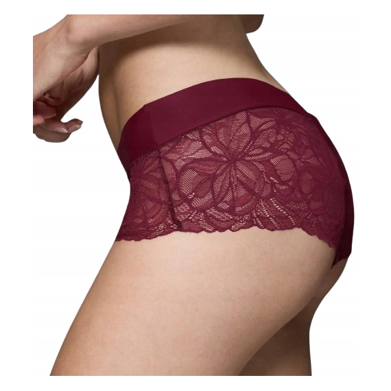 Triumph Body Make-up Illusion Lace Shorty, Kolor: czerwony, Rozmiar: 44, 3 image