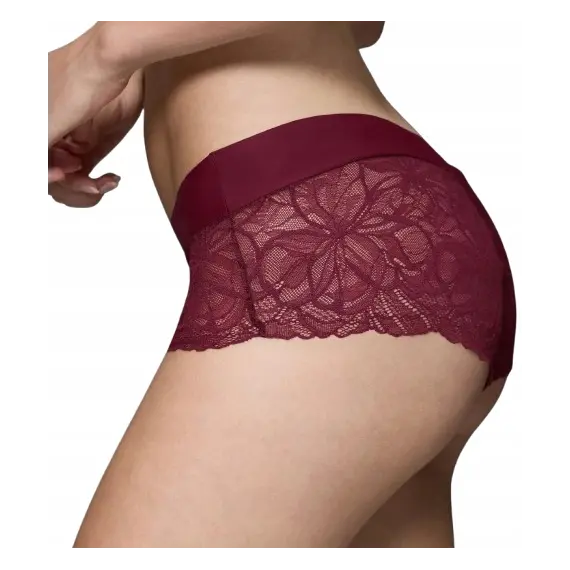 Triumph Body Make-up Illusion Lace Shorty, Kolor: czerwony, Rozmiar: 44, 3 image