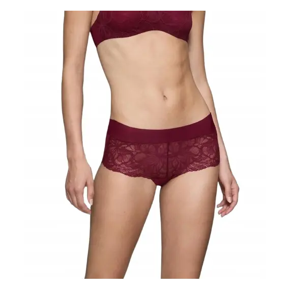 Triumph Body Make-up Illusion Lace Shorty, Kolor: czerwony, Rozmiar: 44, 2 image