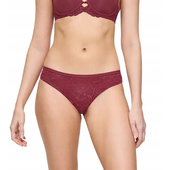 Triumph majtki damskie Amourette Charm Brazilian, Kolor: bordowy, Rozmiar: 36, 2 image