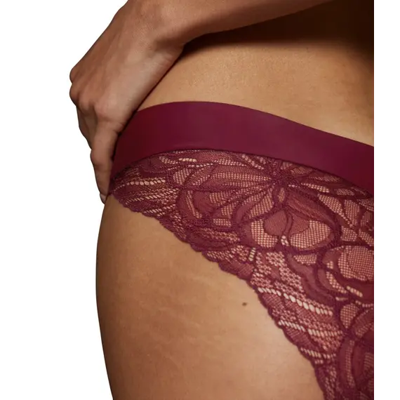 Triumph majtki damskie Body Make-up Illusion Highleg Tai, Kolor: czerwony, Rozmiar: 36, 3 image