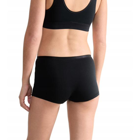 3 x Majtki Damskie Sloggi GO Daily Cotton Short 3P Bawełna, Kolor: czarny, Rozmiar: XL, 4 image