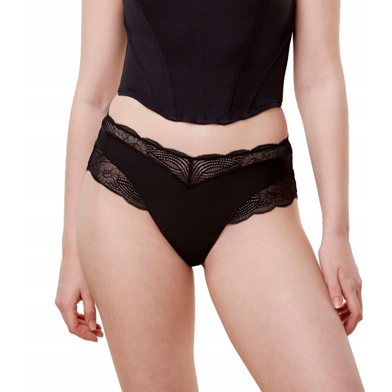 Majtki Triumph Lift Smart Bandeau Maxi EX, Kolor: czarny, Rozmiar: L, 4 image
