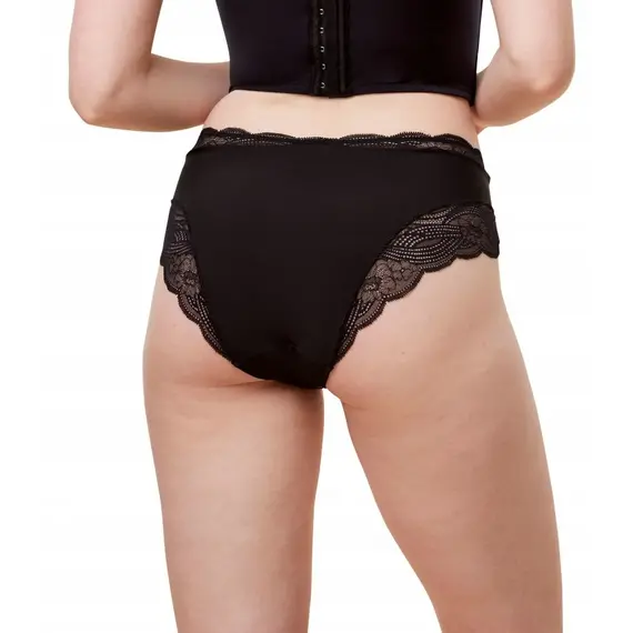 Majtki Triumph Lift Smart Bandeau Maxi EX, Kolor: czarny, Rozmiar: L