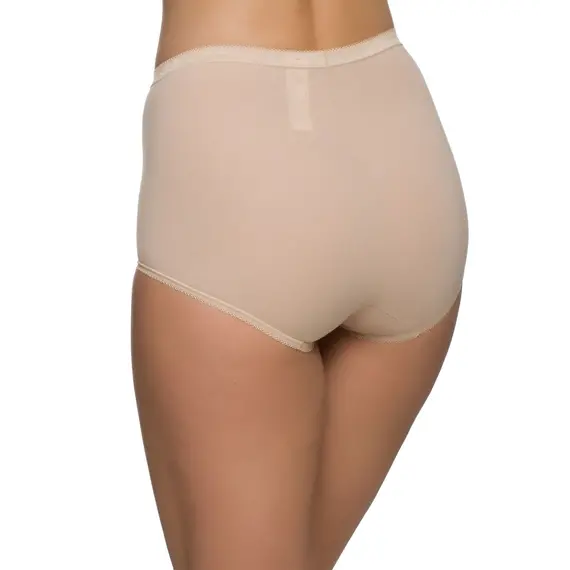 Bawełniane gładkie majtki zestaw Sloggi Basic + Maxi 2P cielisty, Kolor: cielisty, Rozmiar: 50, 2 image