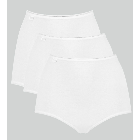 Wygodne majtki z bawełny o zabudowanym fasonie Sloggi 24/7 Cotton Maxi C3P biały, Kolor: biały, Rozmiar: 50