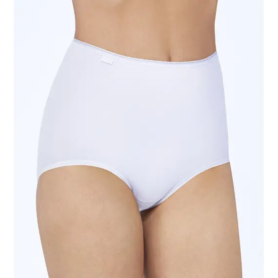 Wygodne majtki z bawełny o zabudowanym fasonie Sloggi 24/7 Cotton Maxi C3P biały, Kolor: biały, Rozmiar: 40, 2 image