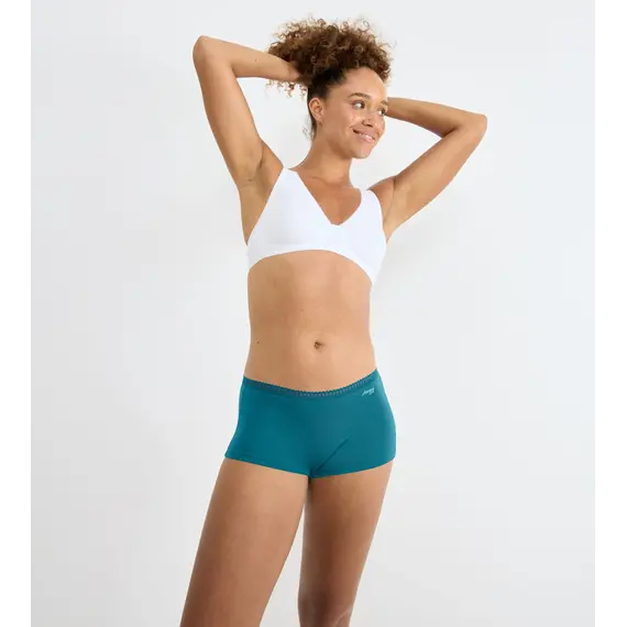 3 x Majtki damskie Sloggi Go Crush Short C3P, Kolor: wielokolorowy V022, Rozmiar: L, 6 image