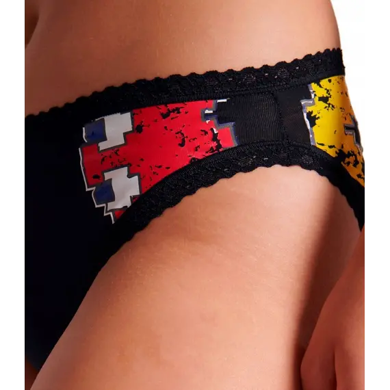 2 x Majtki damskie Sloggi 24/7 Weekend Pacman Tai C2P, Kolor: wielokolorowy M006, Rozmiar: 40, 5 image