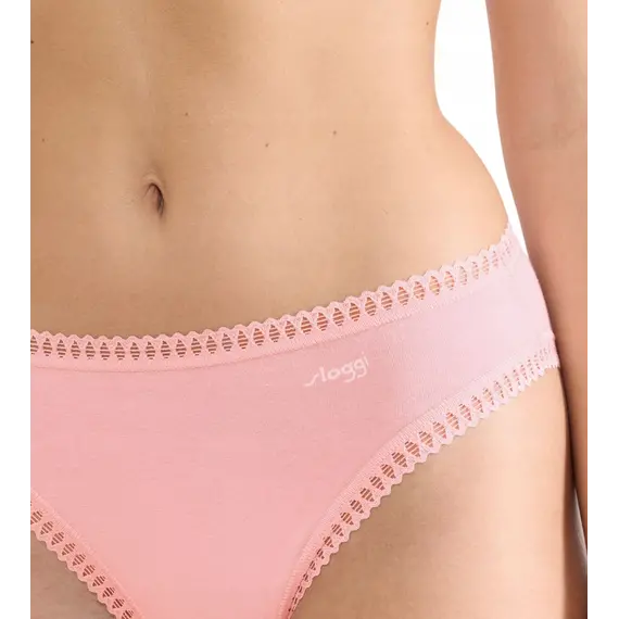 3 x Majtki damskie Sloggi Go Crush High Leg C3P, Kolor: wielokolorowy M005, Rozmiar: XL, 4 image