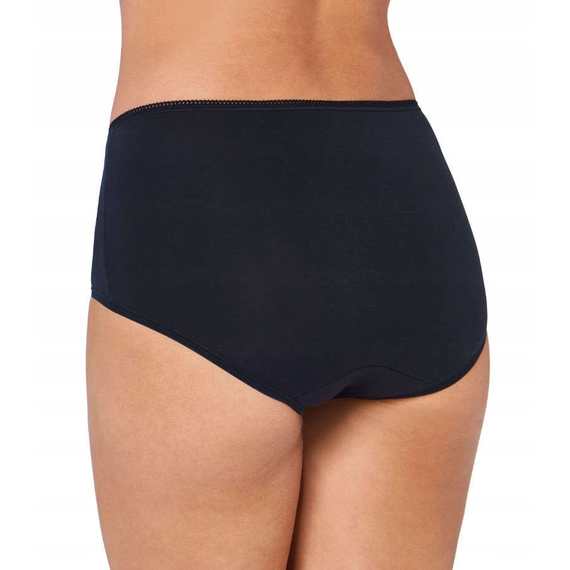 3 x Majtki damskie Sloggi 24/7 Cotton H Midi C3P, Kolor: czarny, Rozmiar: 42, 3 image