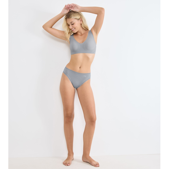 3 x Majtki damskie Sloggi Go Crush High Leg C3P, Kolor: wielokolorowy V022, Rozmiar: XL, 5 image