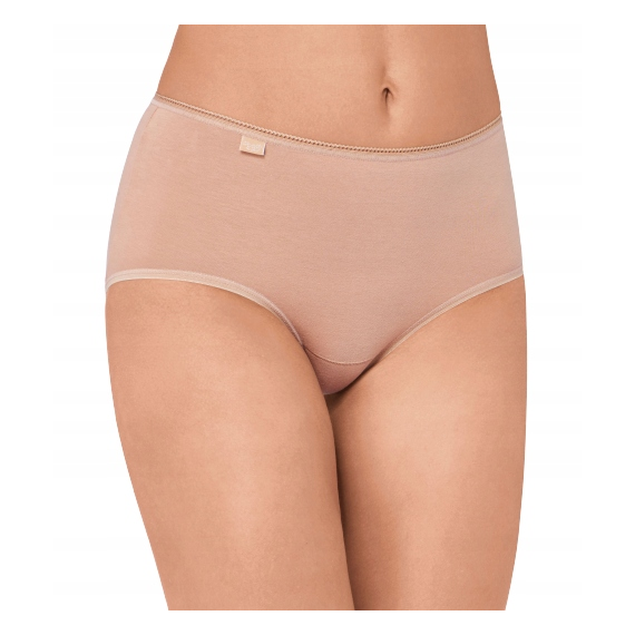 3 x Majtki damskie Sloggi 24/7 Cotton Midi C3P, Kolor: cielisty, Rozmiar: 42, 4 image
