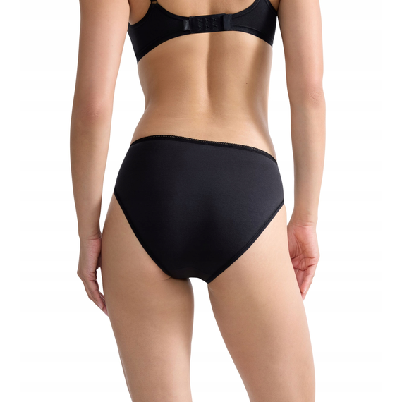 3 x Majtki damskie Sloggi 24/7 Cotton H Tai C3P, Kolor: czarny, Rozmiar: 38, 3 image