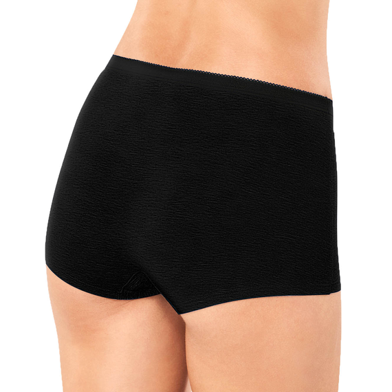 Bawełniane szorty damskie z krótko ciętymi nogawkami Sloggi Basic+ Short czarny, Kolor: czarny, Rozmiar: 38, 2 image