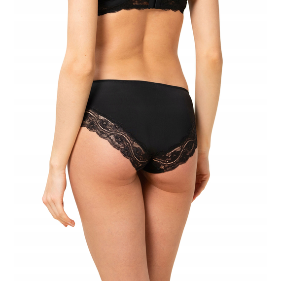 Triumph Lovely Micro Hipster - majtki damskie, Kolor: czarny, Rozmiar: XL