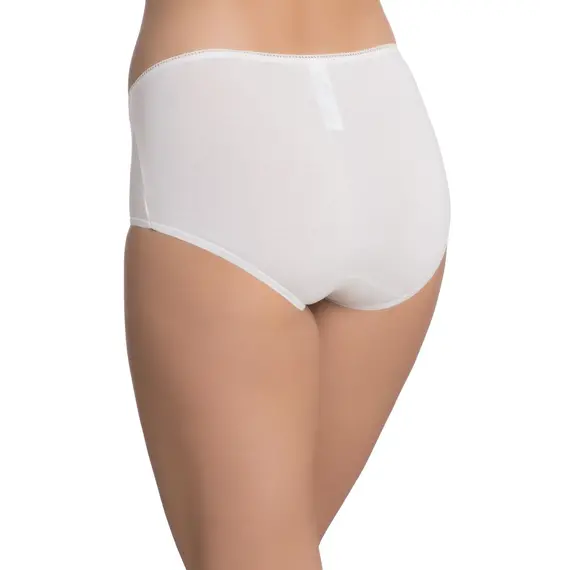 Bawełniane majtki damskie z mocniej krytymi bokami Sloggi 24/7 Cotton Midi biały, Kolor: biały, Rozmiar: 44, 2 image