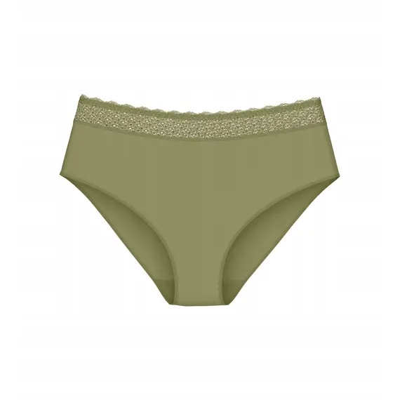 Triumph Feel of Modal Midi majtki damskie, Kolor: zielony, Rozmiar: XL, 5 image